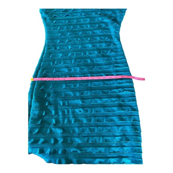 Max Studio Green Ruffle Dress size L - Picture 6 of 8